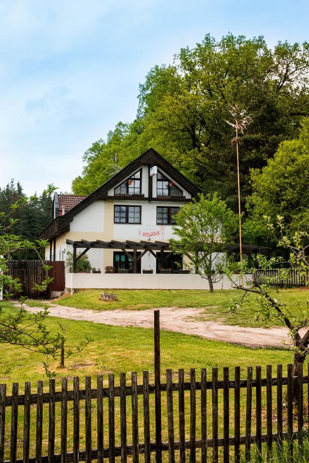 Penzion U Kostela Mlaka Bagian luar foto